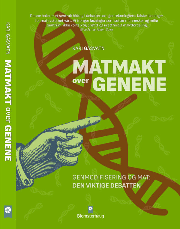 I denne boka viser den erfarne kommentatoren og journalisten Kari Gåsvatn at det finnes andre veier enn GMO og maktkonsentrasjon i matproduksjonen. Boka er høyaktuell: Debatten om et lovverk for genteknologi går for fullt i Norge, EU og globalt.